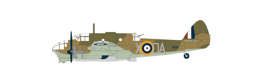 Сборная модель 1/72 самолет Bristol Beaufort Mk.I Airfix A04021