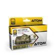 Набір акрилових фарб ATOM Камуфляж радянської техніки 1935-1945 Ammo Mig 20715