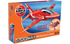Сборная модель конструктор самолет Red Arrow Hawk Quickbuild Airfix J6018