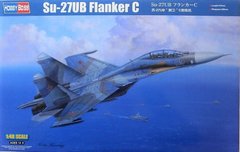 Збірна модель 1/48 винищувач Su-27UB Flanker C Hobby Boss 81713