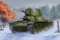 Сборная модель 1/35 тяжелый танк Т-100С Trumpeter 09591