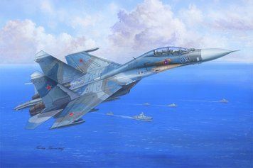 Збірна модель 1:48 винищувач Su-27UB Flanker C Hobby Boss 81713