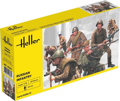 Сборная модель 1/72 фигурки пехоты Второй мировой войны Heller 49603