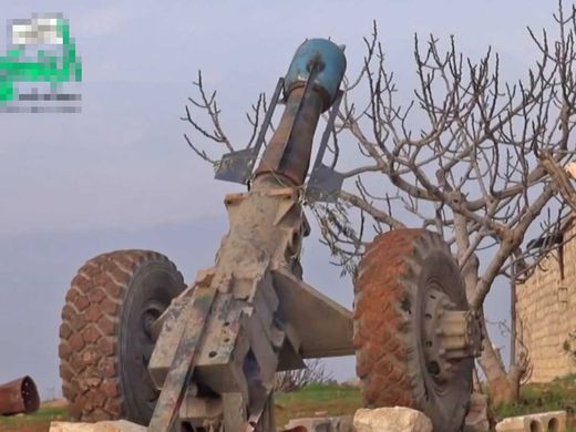 Збірна модель 1/72 сирійська пекельна артилерія 2 штуки ACE 72444