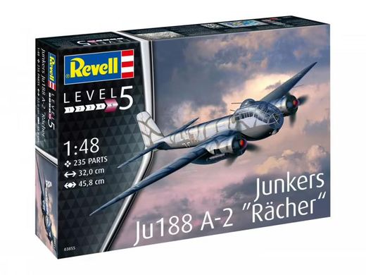 Збірна модель 1/48 Літак Junkers Ju188 A-2 "Rächer" Revell 03855
