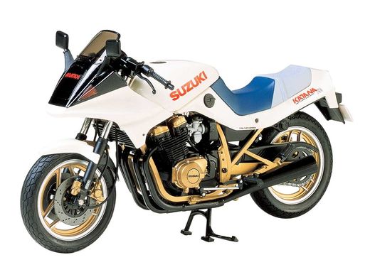 Сборная модель мотоцикла Suzuki GSX750S new KATANA Tamiya 14034 1:12