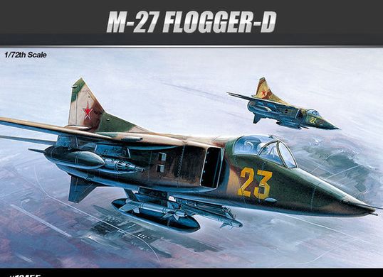 Збірна модель 1/72 літак MIG-27 Flogger Academy 12455