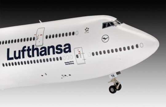 Збірна модель 1/144 Літак Boeing 747-8I 'Lufthansa' New Livery Revell 03891