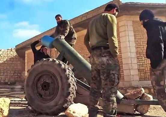 Сборная модель 1/72 сирийская адская артиллерия 2 штуки ACE 72444