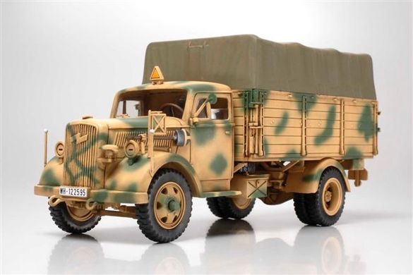 Збірна модель військового автомобіля German 3-ton 4x2 Cargo Truck Kfz. 305 Tamiya 89782 1:48