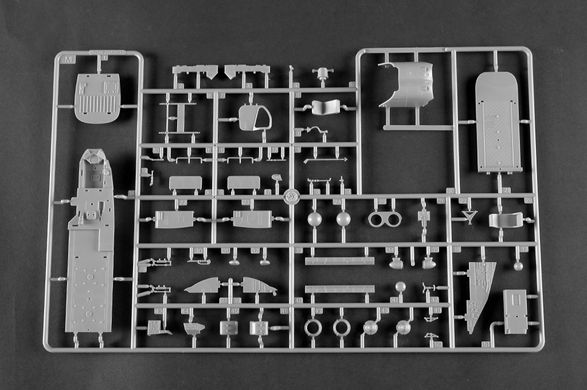 Assembled model 1/48 Mi-24P Hind-F helicopter armed with Trumpeter 05829