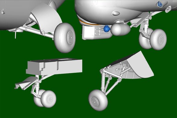 Assembled model 1/48 Mi-24P Hind-F helicopter armed with Trumpeter 05829