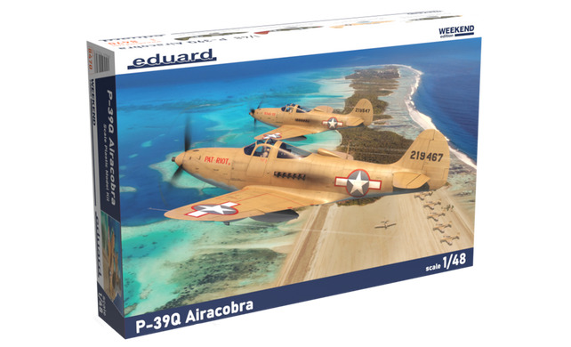 Збірна модель 1/48 літака P-39Q Airacobra Weekend edition Eduard 8470