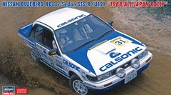 Збірна модель автомобіль1/24 Nissan Bluebird 4Door Sedan SSS-R 1988 All Japan Rally" Hasegawa 20470