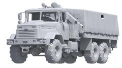 Збірна модель 1/72 з смоли 3D друк українська автотранспортна майстерня КрАЗ-6322 «Майстер» BOX24 72