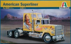 Збірна модель 1/24 вантажний автомобіль American Superliner Italeri 3820