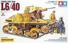 Збірна модель танка Italian Light Tank L6 / 40 Tamiya 89783 1:35