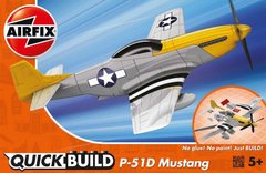 Сборная модель конструктор самолет Mustang P-51D Quickbuild Airfix J6016