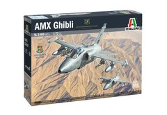 Збірна модель 1/72 літак AMX Ghibli Italeri 1460