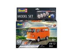 Стартовий набір 1/24 для моделізму мікроавтобус VW T2 Bus Easy Click Revell 67667
