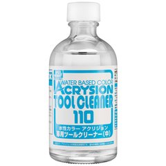 Means for cleaning tools from acrylic paints Acrysion Tool Cleaner (110ml) Mr.Hobby T312