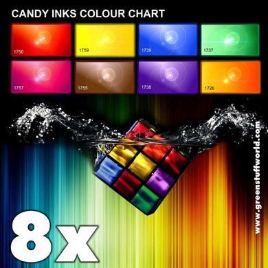 Transparent bright paint Candy Ink TIGER EYE BROWN 17 ml GSW 1755