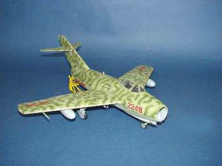 Assembled model airplane 1/32 THE PLAAF MiG 15 bis FIGHTER Trumpeter 02204