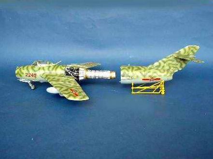 Assembled model airplane 1/32 THE PLAAF MiG 15 bis FIGHTER Trumpeter 02204