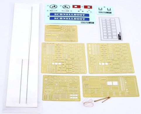 Збірна модель 1:72 корабель Schnellboot S38B Fore Art 1003