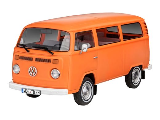 Стартовый набор 1/24 для моделизма микроавтобус VW T2 Bus Easy Click Revell 67667