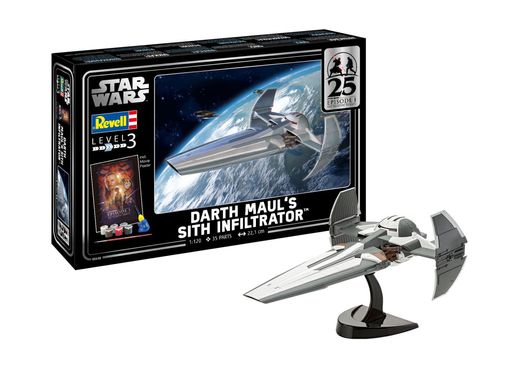 Подарунковий набір модель 1/120 Інфільтратор Darth Maul's Sith Infiltrator Revell 05638