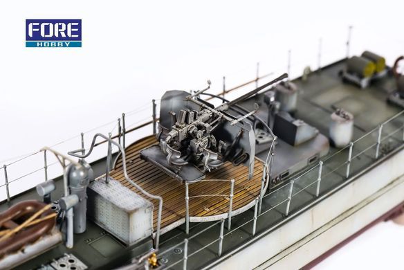 Збірна модель 1:72 корабель Schnellboot S38B Fore Art 1003