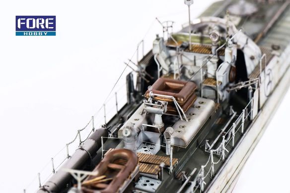 Збірна модель 1:72 корабель Schnellboot S38B Fore Art 1003