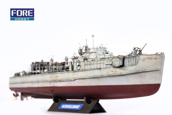Збірна модель 1:72 корабель Schnellboot S38B Fore Art 1003
