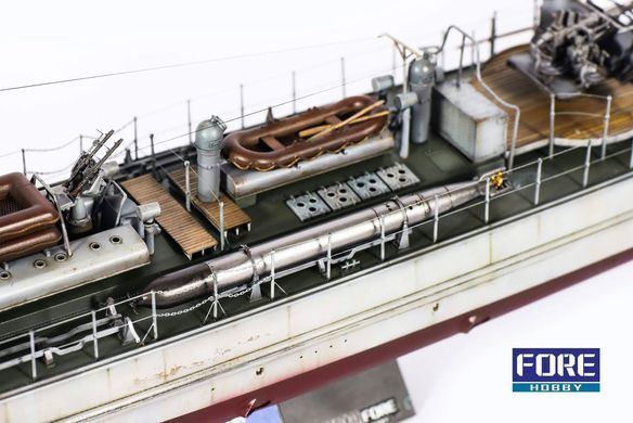Збірна модель 1:72 корабель Schnellboot S38B Fore Art 1003
