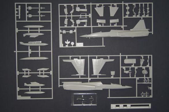 Assembled model 1/72 aircraft F-20 Tigershark Hasegawa 00233
