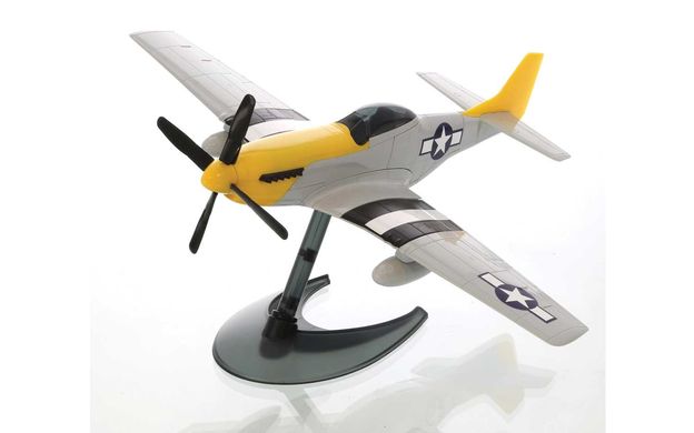 Assembled model aircraft designer Mustang P-51D Quickbuild Airfix J6016