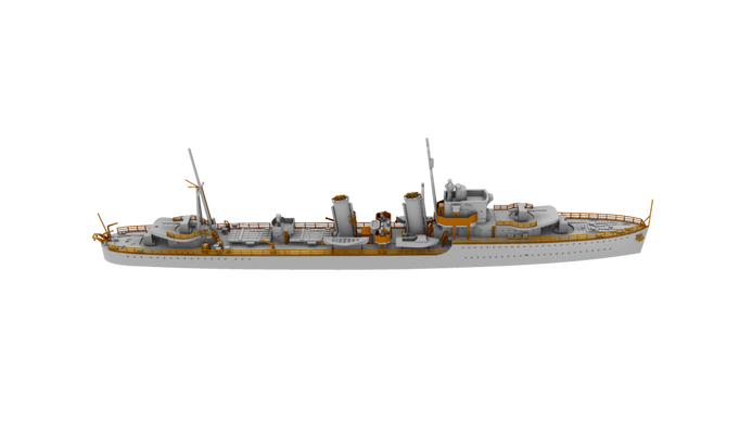 Збірна модель 1/700 британський есмінець H-класу HMS Hotspur 1941 IBG Models 70009