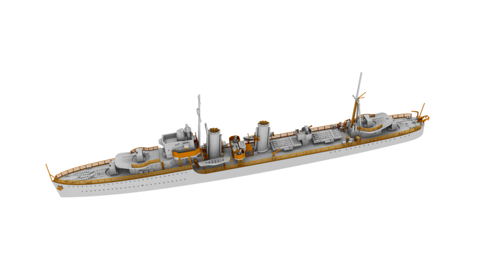 Сборная модель 1/700 британский эсминец H-класса HMS Hotspur 1941 IBG Models 70009