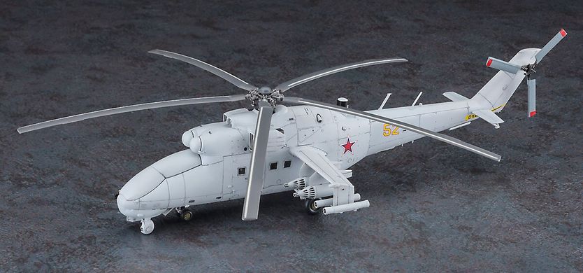 Сборная модель вертолета 1/72 Mi-24 Hind UAV Hasegawa 02317