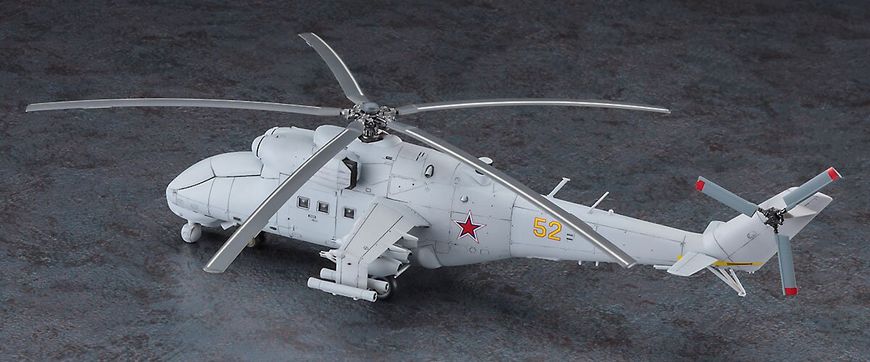 Збірна модель гелікоптера 1/72 Mi-24 Hind UAV Hasegawa 02317