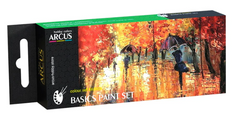 Набір емалевих фарб Basics Paint Set Arcus 00001