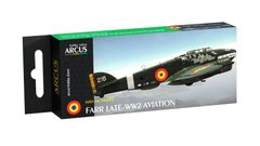 Набір акрилових фарб FARR Late-WW2 Aviation Arcus A4002