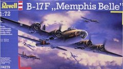 Сборная модель 1/72 Самолет B-17F "Memphis Belle" Revell 04279
