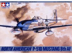Збірна модель 1/48 винищувач N.A.P-51D Mustang 8th AF Tamiya 61040