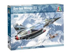 Збірна модель 1/48 Bye-bye Mirage F1 Italeri 2790