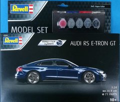 Стартовый набор для моделизма 1/24 автомобиль Audi e-tron GT easy-click-system Revell 67698