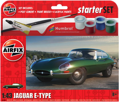 Збірна модель 1/43 автомобіль Jaguar E-Type Стартовий набір Airfix A55009