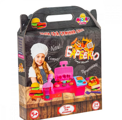 Set for creativity Strateg Mr. Dough Barbecue 24 elements (71408)