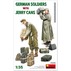 Фігури 1/35 німецькі солдати з каністрами MiniArt 35286